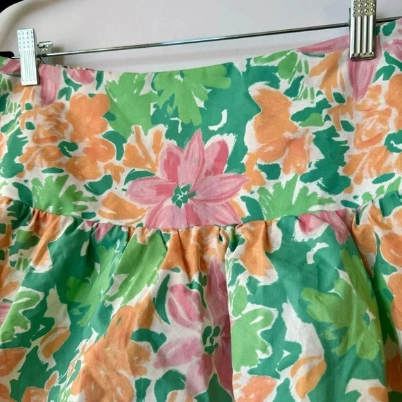 New Free People Lula Bubble Skirt Set Crop Strapless Mini Two Piece Large - Picture 8 of 16